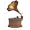 17&#x22; Vintage Gramophone Functional Tabletop D&#xE9;cor